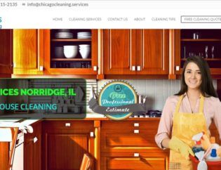 chicago cleaning service website