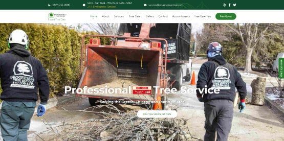 Tree Service Web Design
