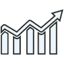 growth graph icon