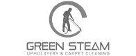 green steam upholstery and carpet cleaning